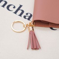 Gambar Ataru Dompet Kartu Dengan Tassel Pu - Pink