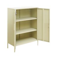 Gambar Informa Lynd Kabinet Kantor Metal 2 Pintu - Krem Beige