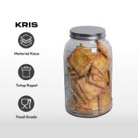 Gambar Kris 2.3 Ltr Stoples Kaca Slim Dengan Tutup