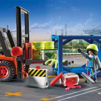 Gambar Playmobil City Action Forklift With Freight 70772