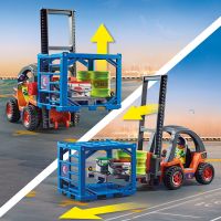 Gambar Playmobil City Action Forklift With Freight 70772