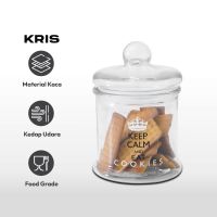 Gambar Kris 900 Ml Stoples Calm And Eat Cookies