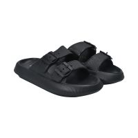 Gambar Ataru Ukuran 36 Sandal Thick Slide Buckle - Hitam