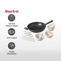 Gambar Starfrit Set 13 Pcs Wajan Penggorengan & Peralatan Makan