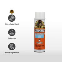 Gambar Gorilla 141 Ml Lem Semprot Waterproof Patch & Seal - Putih