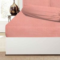 Gambar Sleeplite 120x200 Cm Set 3 Pcs Seprai Single Microfiber Emboss - Pink