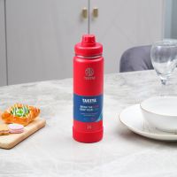 Gambar Takeya 700 Ml Botol Vacuum Flask Stainless - Merah Watermelon