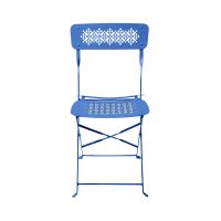 Gambar Soleil Set 3 Pcs Lucia Kursi & Meja Lipat Teras Bistro - Biru