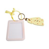 Gambar Ataru Holder Id Card Dengan Ribbon & Cheese Charm - Kuning