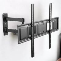 Gambar Krisbow Bracket Tv Dinding Fullmotion 32-70 Inci - Hitam