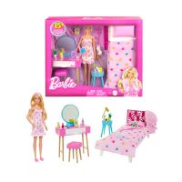 Gambar Barbie Playset Boneka & Bedroom Hpt55