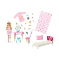 Gambar Barbie Playset Boneka & Bedroom Hpt55