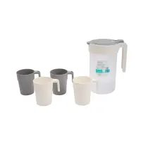 delicia-set-5-pcs-murray-teko-minum-plastik---abu-abu