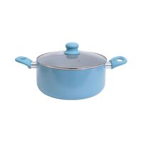 Gambar Selma 24 Cm Oregano Panci Deep Fryer & Steamer - Biru