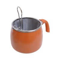 Gambar Selma 16 Cm Oregano Panci Deep Fryer - Orange