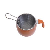 Gambar Selma 16 Cm Oregano Panci Deep Fryer - Orange