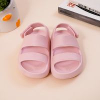 Gambar Ataru Ukuran 27 Sandal Anak Double Strap Velcro - Pink