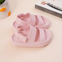 Gambar Ataru Ukuran 27 Sandal Anak Double Strap Velcro - Pink