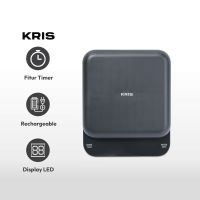 Gambar Kris Timbangan Dapur Rechargeable Mini - Hitam