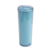 Gambar Kris 700 Ml Tweezy Tumbler Dengan Sedotan - Turquoise