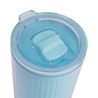 Gambar Kris 700 Ml Tweezy Tumbler Dengan Sedotan - Turquoise