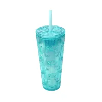 kris-700-ml-misty-tumbler-dengan-sedotan---turquoise