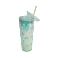 Gambar Kris 700 Ml Misty Tumbler Dengan Sedotan - Hijau