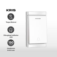 Gambar Krisbow Bel Pintu Wireless Two Bell 581-2 - Putih