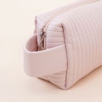 Gambar Ataru Boxy Pouch Kosmetik Pu - Pink