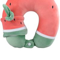 Gambar Passport Bantal Leher Anak Watermelon Dengan Penutup Mata