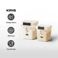 Gambar Kris 10 Ltr Tempat Beras - Putih