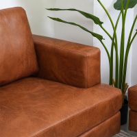 Gambar Informa Leon Set Sofa Fabric - Cokelat