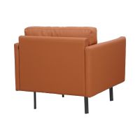 Gambar Sieben Keanu Sofa Kulit 1 Seater - Cokelat