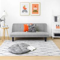 Gambar Informa Martis Oakland Sofa Bed Fabric - Abu-abu