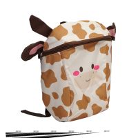 Gambar Ataru Giraffe Tas Ransel Anak Dengan Strap - Cokelat