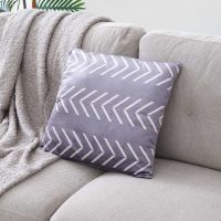 Gambar Informa 40x40 Cm Bantal Sofa Print Arrow - Abu-abu