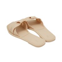 Gambar Ataru Ukuran 41 Sandal Wanita Slipper Flat Jelly - Krem