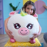 Gambar Eolo Boneka Hewan Unicorn Biggies Plush Big001-un