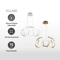 Gambar Eglare Franklin Lampu Gantung Hias Led 3cct - Gold