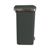 Gambar Eko 35 Ltr Hana Tempat Sampah Pedal Square - Abu-abu