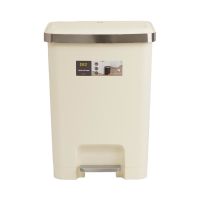 Gambar Eko 35 Ltr Hana Tempat Sampah Pedal Square - Putih