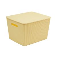 Gambar Stora 36x30x22.4 Cm Doric Kotak Penyimpanan - Kuning