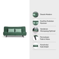 Gambar Informa Bronto Sofa Bed Fabric - Hijau