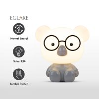 Gambar Eglare Lampu Meja Koala E14 - Abu-abu