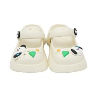 Gambar Ataru Ukuran 35/36 Sandal Wanita Clogs Mary Jane Puppy - Putih