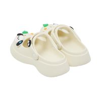 Gambar Ataru Ukuran 35/36 Sandal Wanita Clogs Mary Jane Puppy - Putih