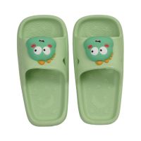 Gambar Ataru Ukuran 24/25 Sandal Anak Slides Dino - Hijau