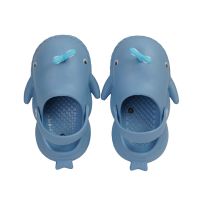 Gambar Ataru Ukuran 32/33 Sandal Anak Clogs Dolphin - Biru