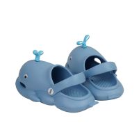 Gambar Ataru Ukuran 32/33 Sandal Anak Clogs Dolphin - Biru