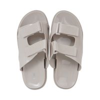 Gambar Ataru Ukuran 40 Sandal Slides Jelly Double Velcro - Krem Beige